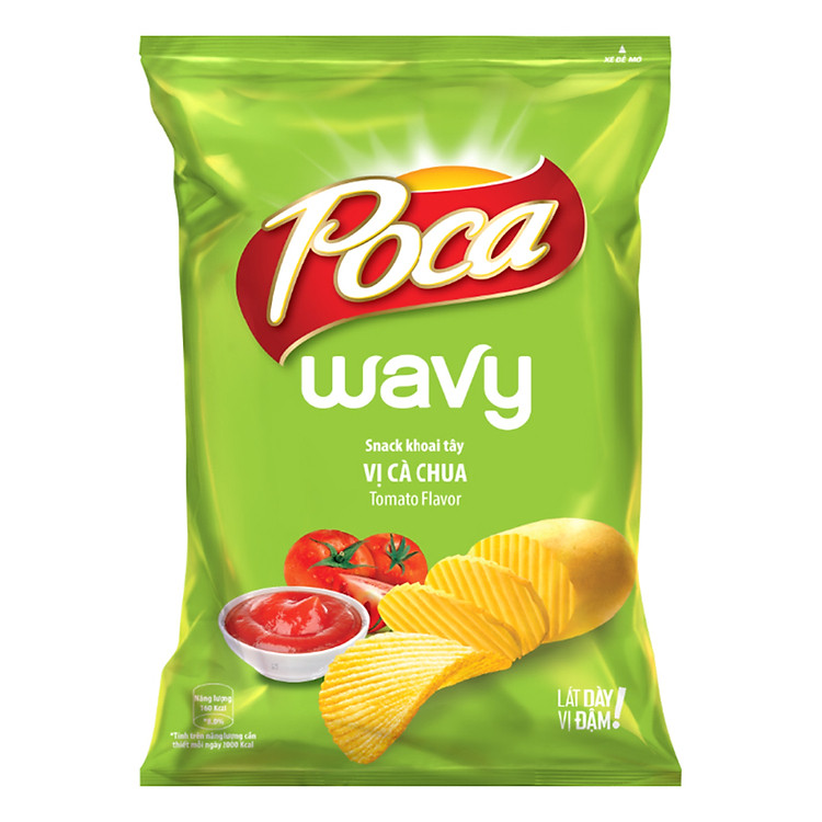 Poca Wavy Vị Cà Chua 52g
