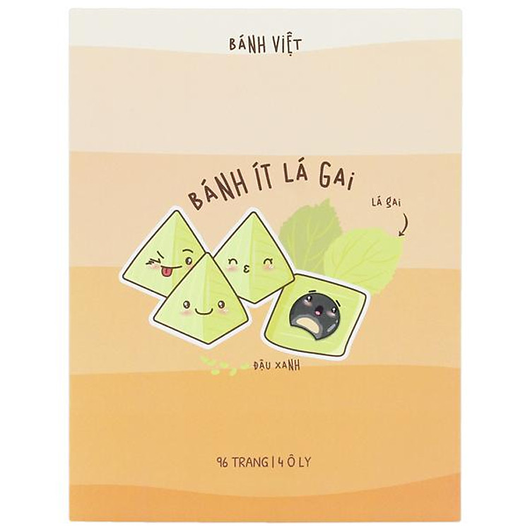 Tập Học Sinh Bánh Việt 4 Ô Ly (96 trang, 80gsm)
