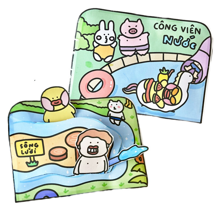 Mua Bộ Tranh Tương Tác Cô Tiên Xanh Chính hãng Giá tốt - Hình ảnh 4