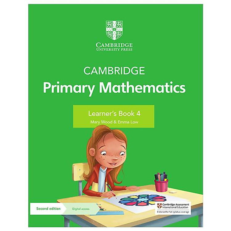 Sách ngoại văn: Cambridge Primary Mathematics - Learner's Book 4 With Digital Access (1 Year) (2nd Edition)