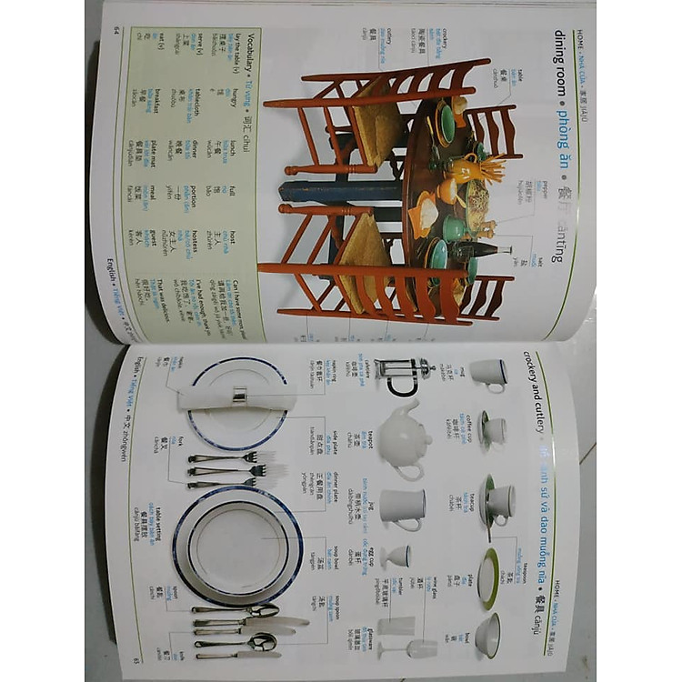 Từ điển hình ảnh Tam Ngữ Trung Anh Việt – Visual English Vietnamese Chinese Trilingual Dictionary - Ảnh 3