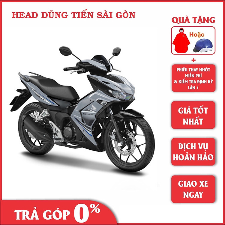 Xe Máy Honda Winner X Tiêu Chuẩn 2022 - Bạc Đen