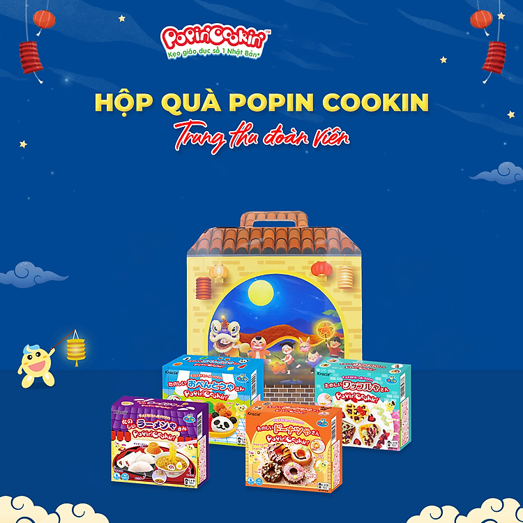 Hộp quà Popin Cookin Đoàn viên Chính hãng Giá tốt - Hình ảnh 2