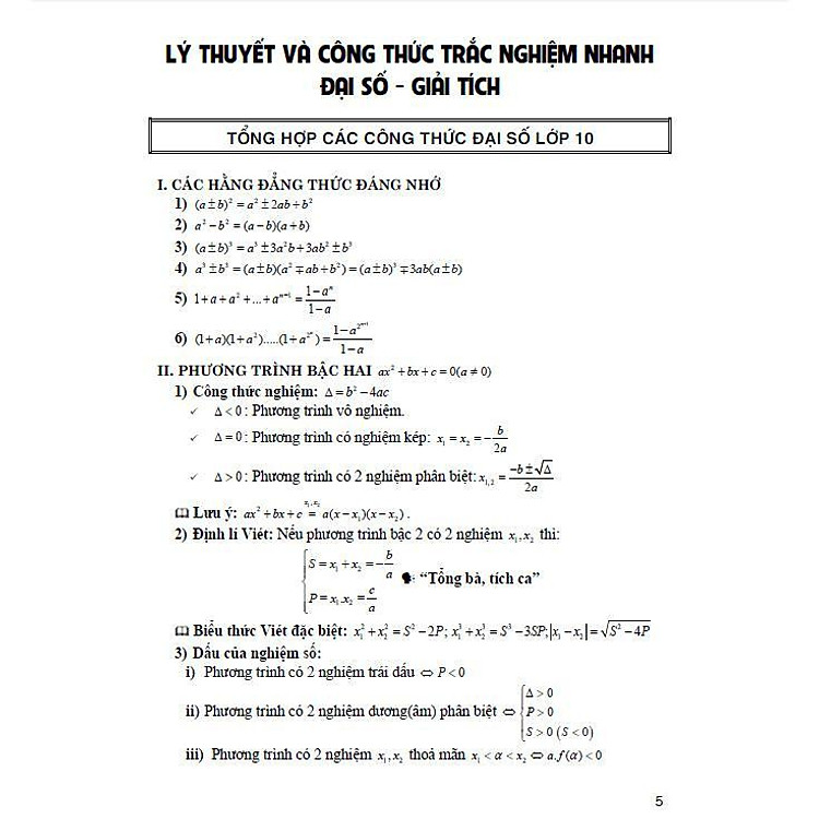 Thủ Thuật Giải Nhanh Môn Toán - Phương Pháp Trắc Nghiệm & Máy Tính Casio - Ảnh 2