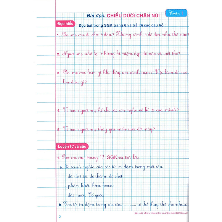 Vở Ô Li Bài Tập Tiếng Việt 5 - Tập 1 (Bám Sát SGK Chân Trời Sáng Tạo) - Ảnh 3