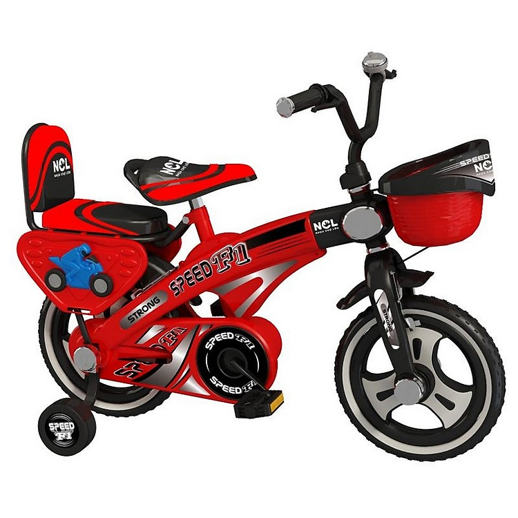 Xe Đạp Trẻ Em Nhựa Chợ Lớn 14 inch K100 - M1750-X2B - Dành Cho Bé Từ 4 - 5 tuổi - Giao màu ngẫu nhiên