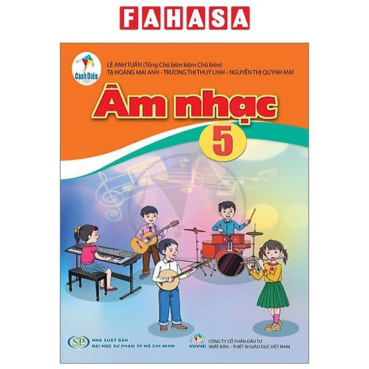 Sách Giáo Khoa Âm Nhạc 5 (Cánh Diều) (Chuẩn)