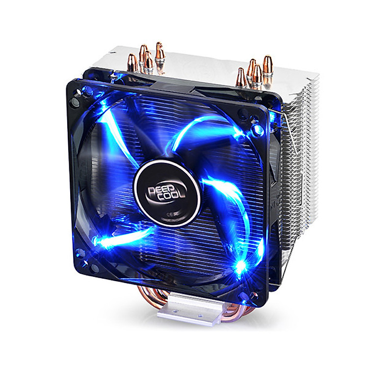 Tản Nhiệt Khí CPU DeepCool Gammax 400 Blue LED (Tặng kèm USB OTG Earldom Type C) - Hàng Nhập Khẩu