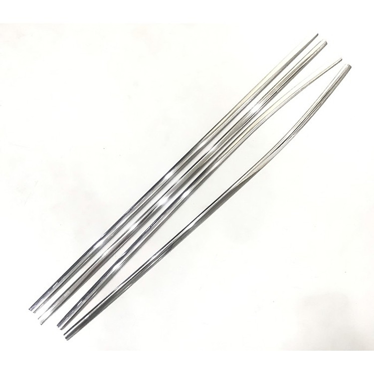 Bộ ốp Nẹp viền cong, chân kính Toyota Vios 2021(hàng cao cấp), nẹp viền kính xe ô tô