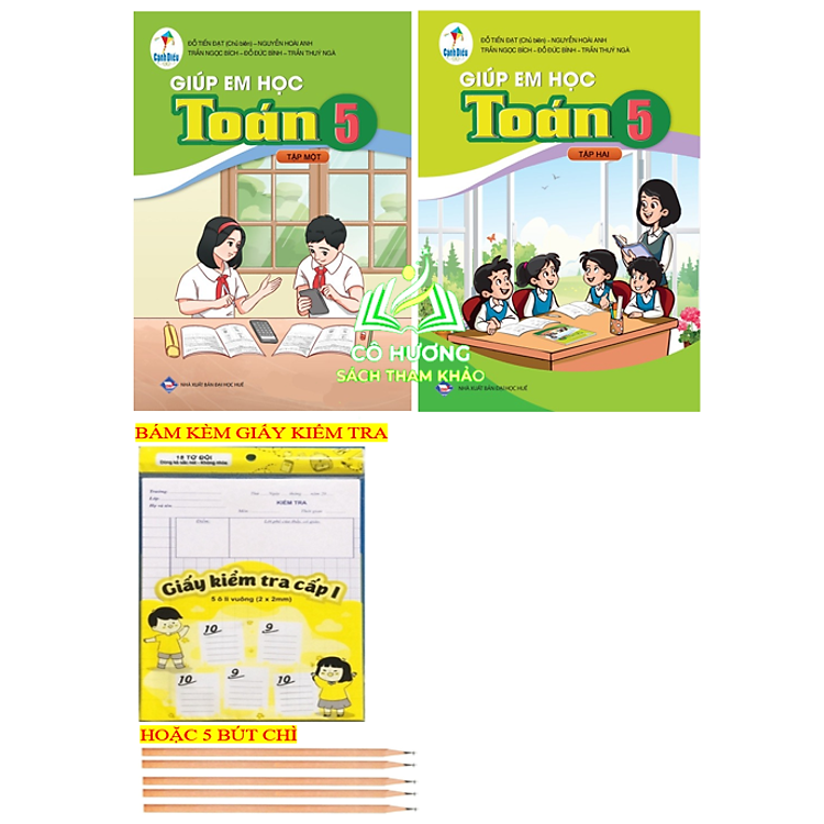Giúp em học Toán 5 – Tập 1 + 2