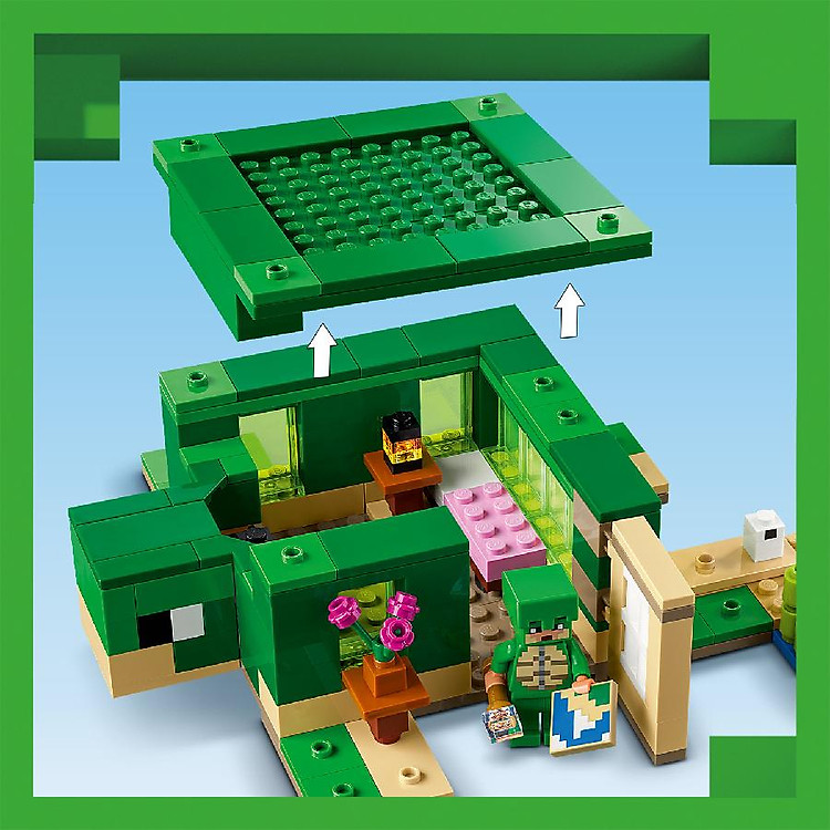 Mua Đồ Chơi Lắp Ráp Ngôi Nhà Rùa Biển LEGO Chính hãng Ưu đãi - Hình ảnh 5