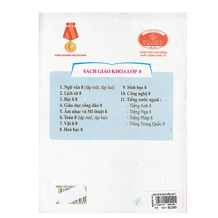 Tiếng Anh Lớp 8 - Kèm File Âm Thanh - Ảnh 3