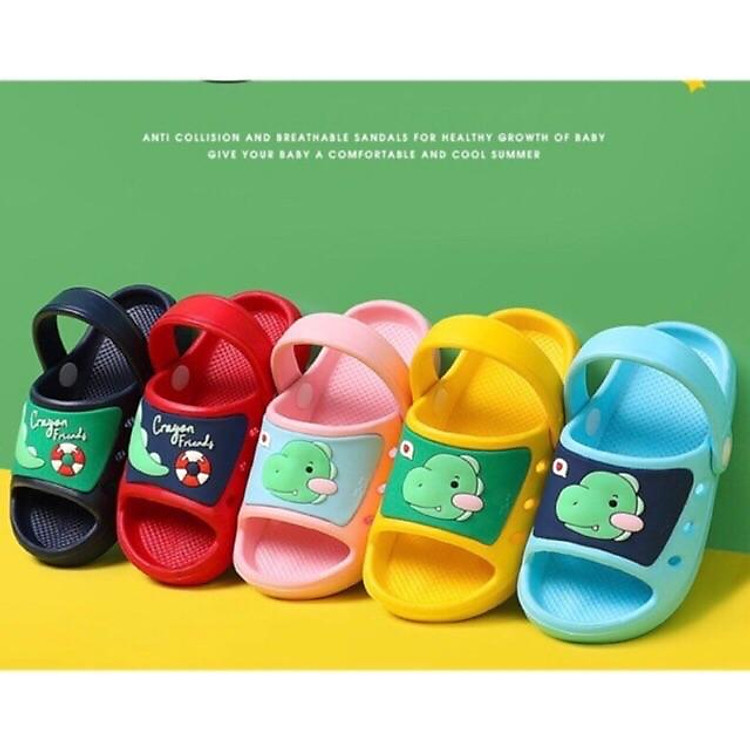 Dép sục sandal hở mũi siêu nhẹ cho bé trai bé gái GDB0001