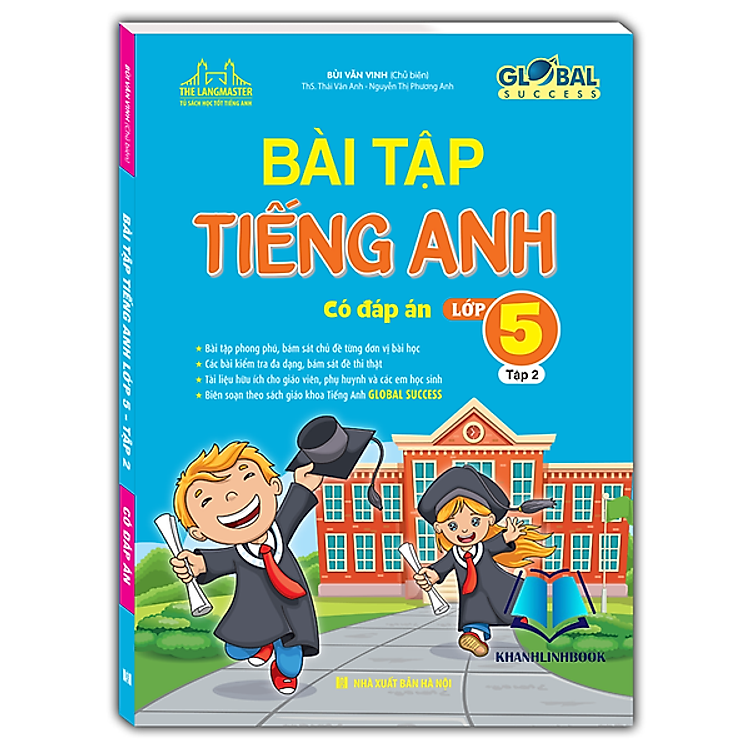 GLOBAL SUCCESS Bài Tập Tiếng Anh Lớp 5 – Tập 2 (Có Đáp Án)