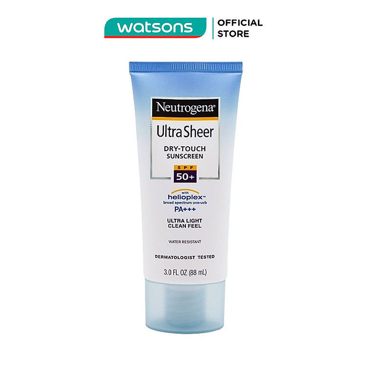 Kem Chống Nắng Neutrogena Ultra Sheer Dry Touch Khô Thoáng SPF 50 PA+++ 88ml