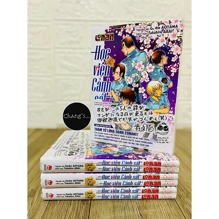 Truyện tranh Thám tử lừng danh Conan - Học viện cảnh sát trọn bộ 2 tập (Chang Book)