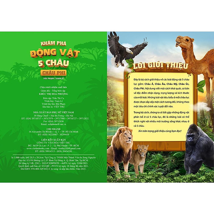 Khám Phá Động Vật 5 Châu - Châu Phi - Ảnh 6