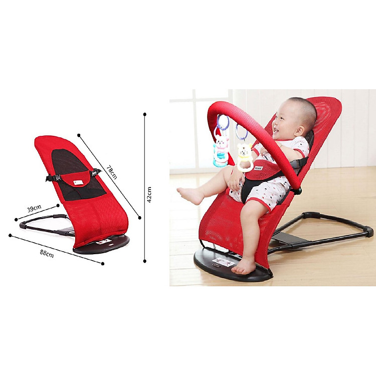 Ghế Rung Nhún Cho Bé - Chính Hãng Chính hãng Giá rẻ - Hình ảnh 4