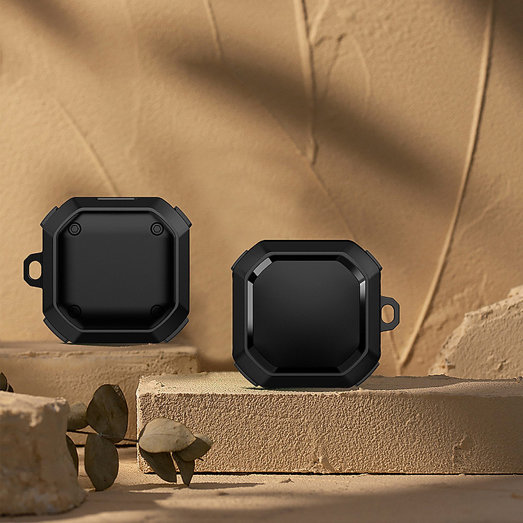 Bao Case Ốp Bảo Vệ Cho Tai Nghe Buds 2/ Buds 2 Pro/ Buds Pro/ Buds Live Chống Sốc Amor TPU PC_ Hàng chính hãng