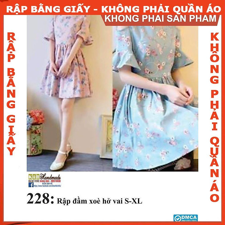 Rập Giấy Mã 228 (Bản Vẽ) A0 - Ảnh 2