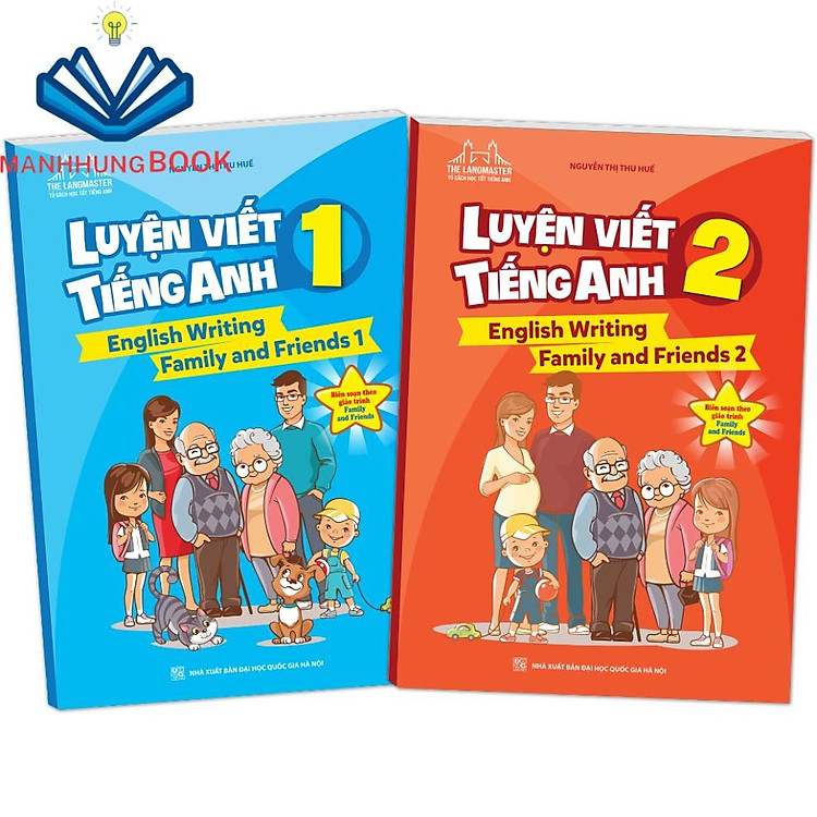 Combo Luyện viết tiếng Anh 1 và 2