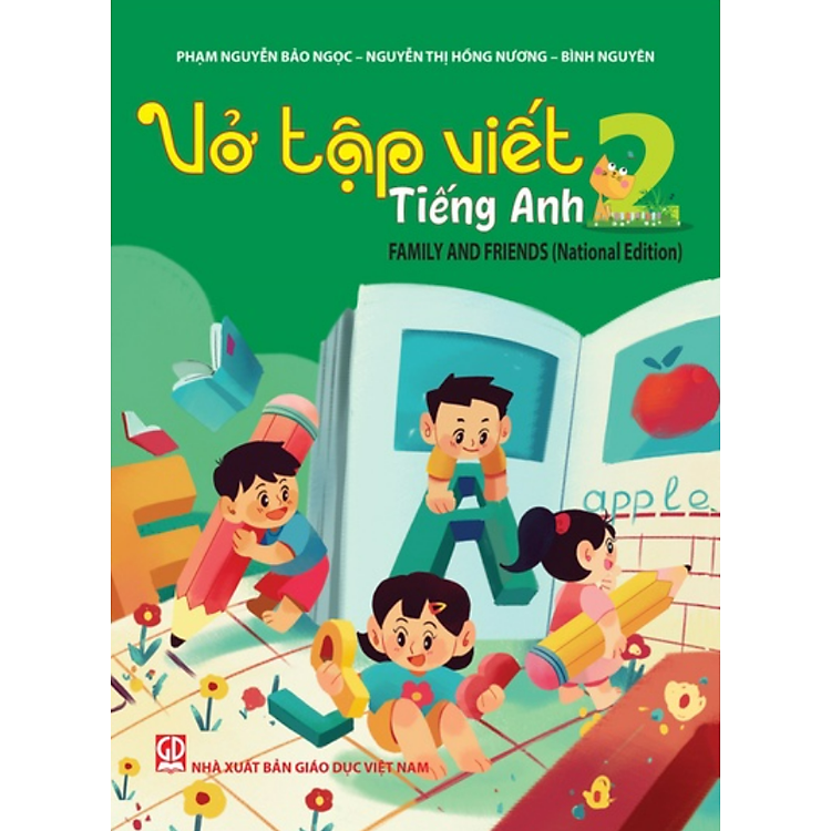 Vở Tập Viết Tiếng Anh 2 Family and Friends