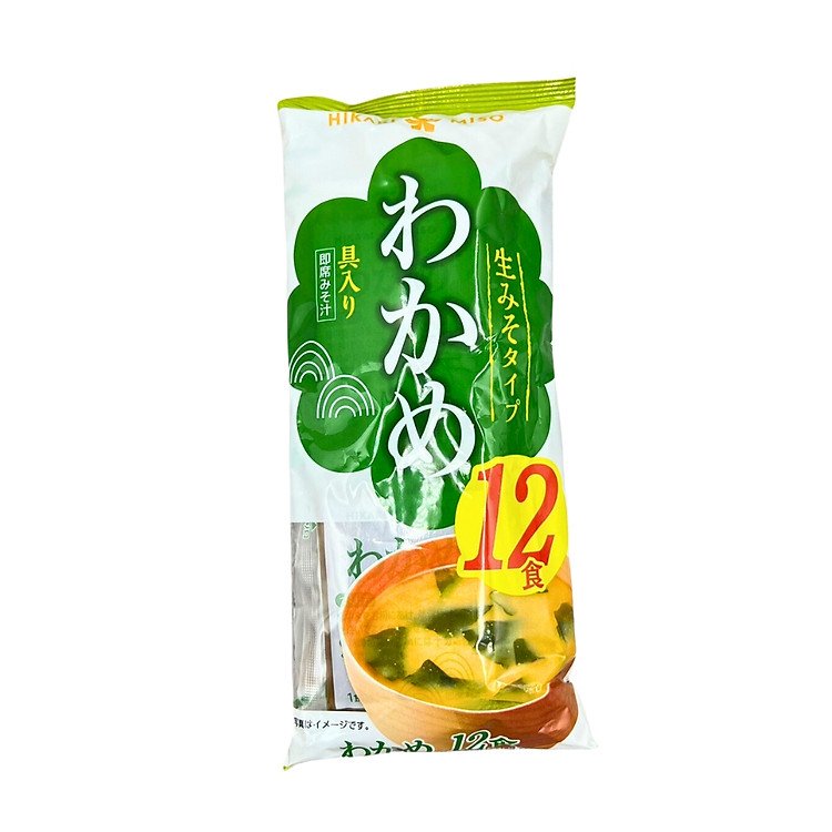 Súp Miso Ăn Liền Vị Rong Biển (Hikari Miso) 216G