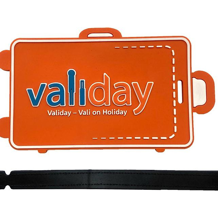 Thẻ name tag vali du lịch Validay