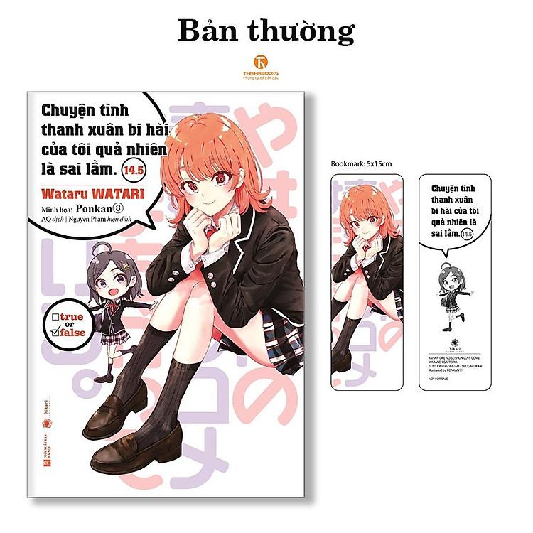 Chuyện Tình Thanh Xuân Bi Hài Của Tôi Quả Nhiên Là Sai Lầm 14.5