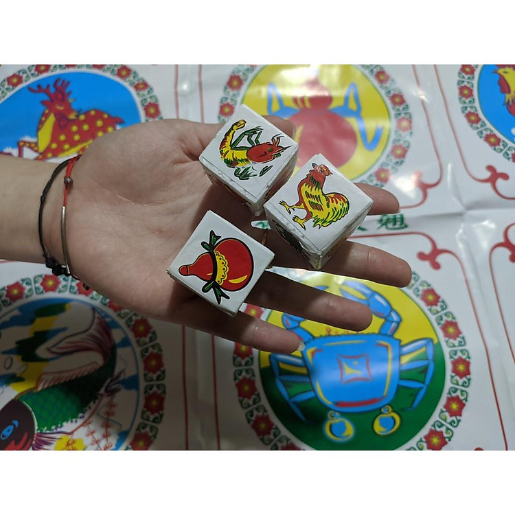 Mua Lắc bầu cua giấy Đồ Chơi A Sam Chính hãng Ưu đãi - Hình ảnh 2