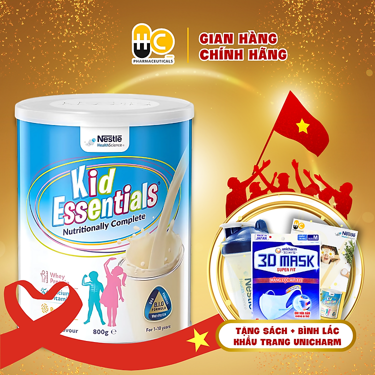 Tham Khảo tại ConCung: Sữa Kid Essentials cho trẻ biếng ăn 800g , nhận ngay nhiều Ưu đãi
