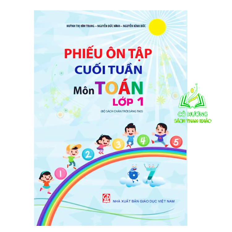 Phiếu ôn tập cuối tuần môn Toán lớp 1 (Bộ sách Chân trời sáng tạo)