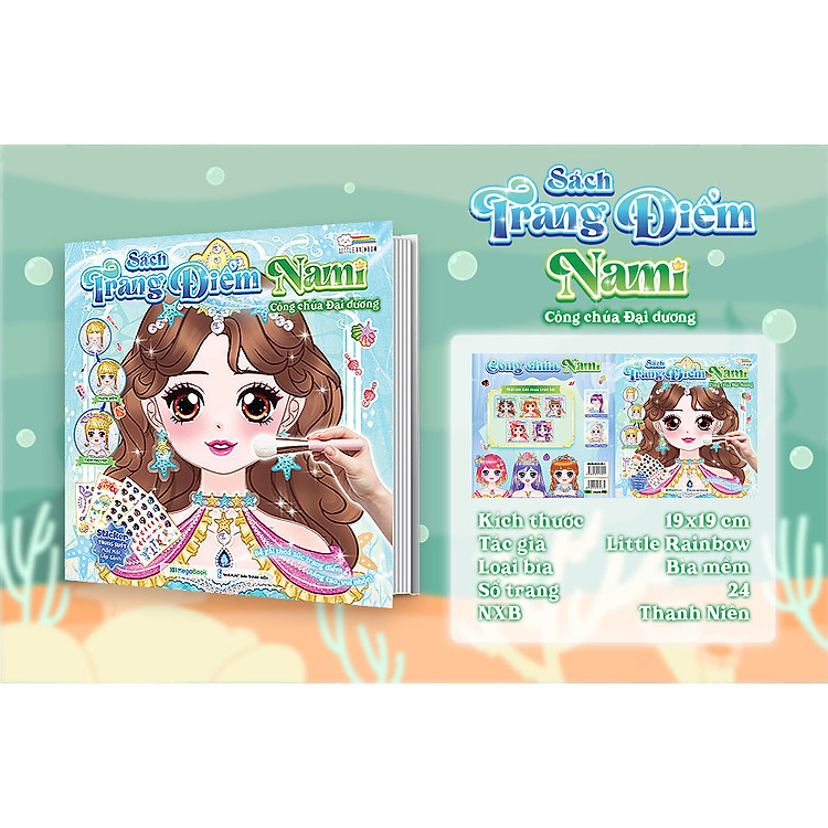 Sách Trang Điểm Công Chúa Lily, Daisy, Mia, Nami, Ruby - Ảnh 3