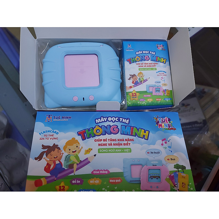 Máy đọc thẻ song ngữ tại HAPPY KIDS Chính hãng Tiết kiệm - Hình ảnh 4