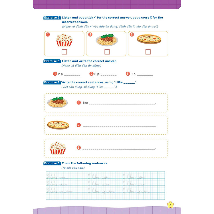 Global Success - Phiếu Bài Tập Cuối Tuần Tiếng Anh 2 - Ảnh 6