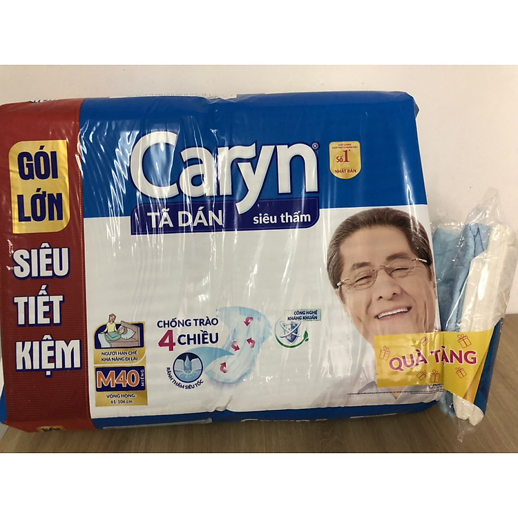 CARYN TẢ DÁN M40 (TẶNG 3 MIẾNG)