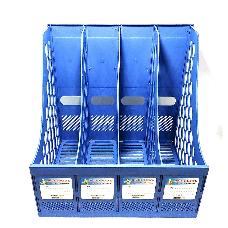 Khay Nhựa 4 Ngăn King-Star Data-King - Màu Xanh - Ảnh 4