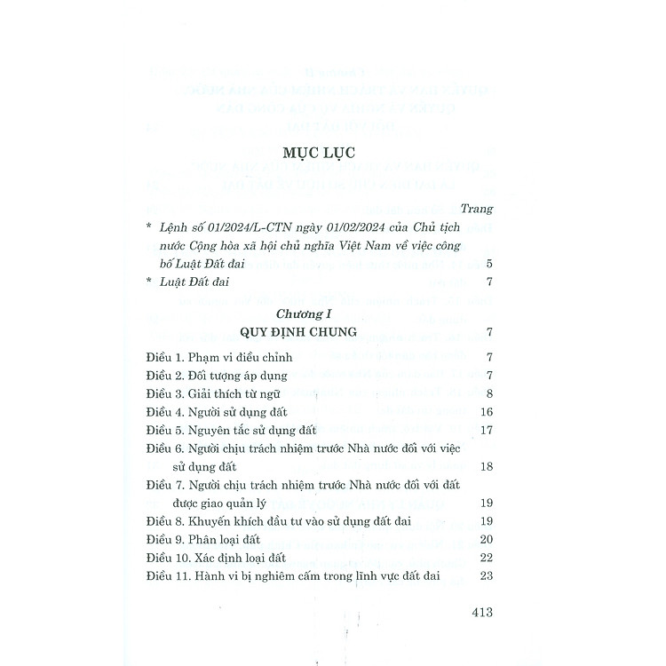 Luật Đất Đai (Sửa đổi, bổ sung năm 2024) - Ảnh 4