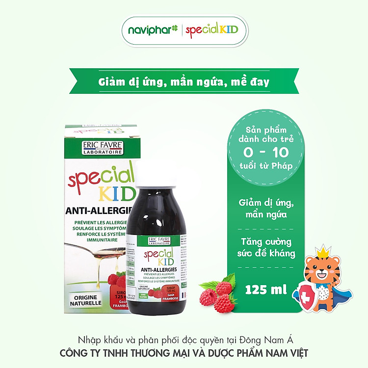 Mua TPBVSK Special Kid Giảm Dị Ứng (125ml) Chính hãng Giá tốt - Hình ảnh 3
