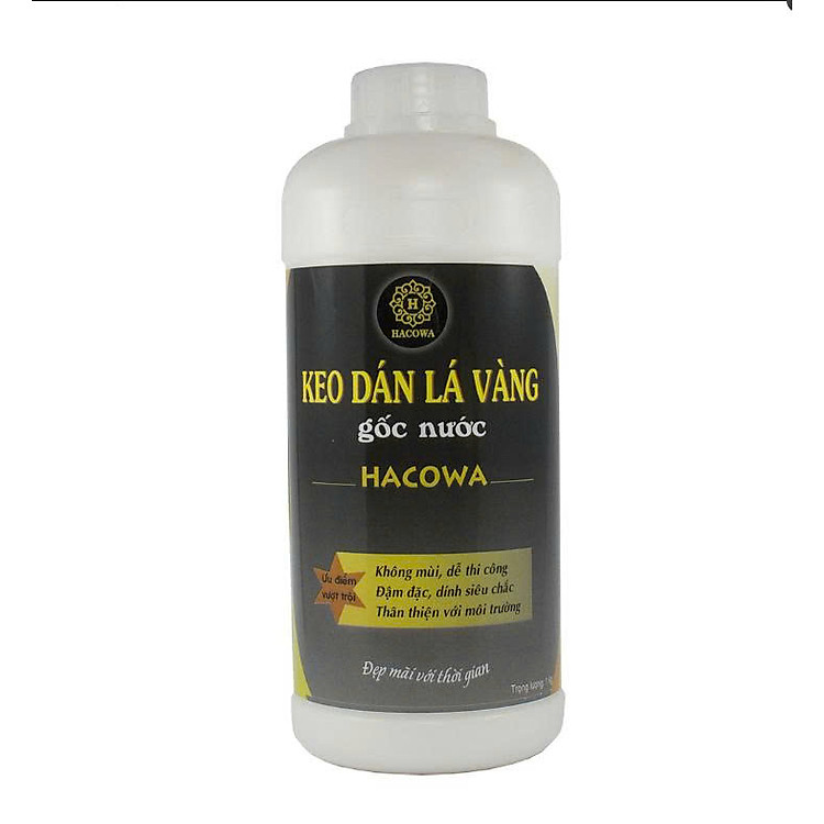 1kg Keo dán vàng gốc nước (tặng kèm 30ml tinh màu) dùng dán vàng trên mọi chất liệu