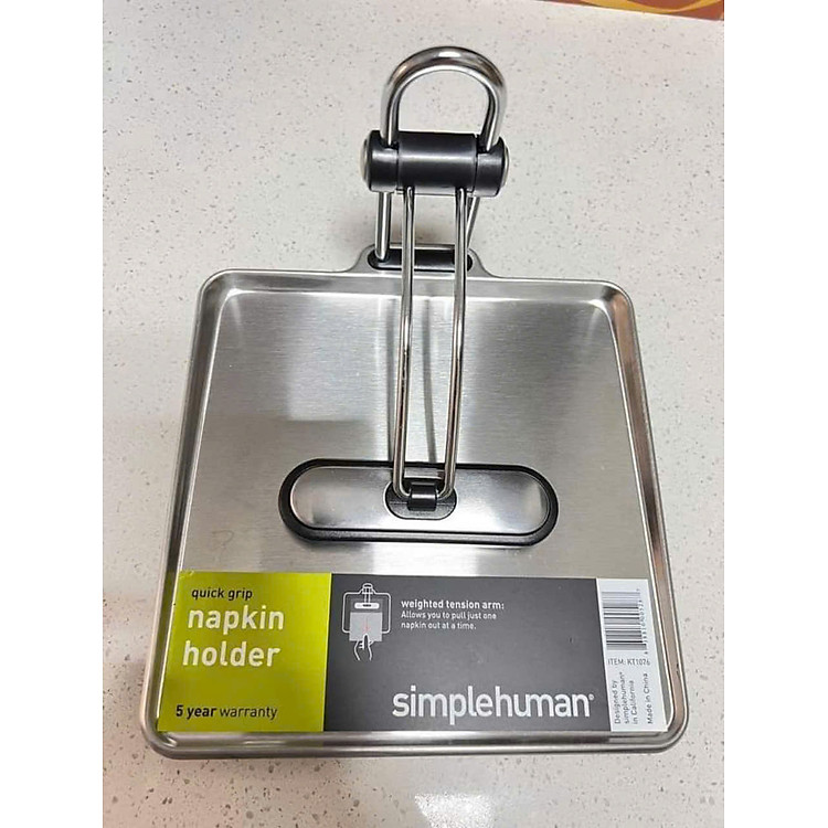 Chặn Giấy Ăn Simplehuman - Thép Không Gỉ - Ảnh 2