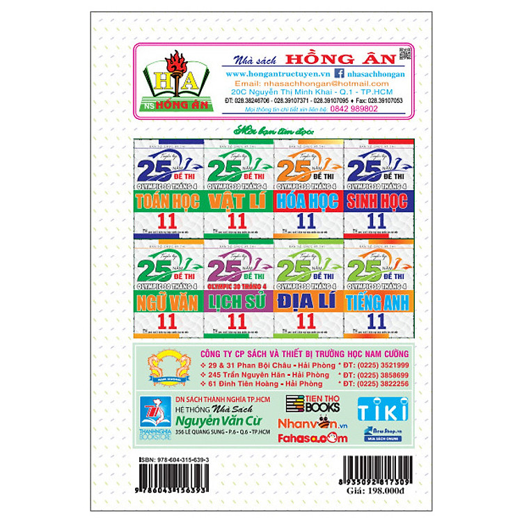 Tuyển Tập 25 Năm Đề Thi Olympic 30 Tháng 4 - Sinh Học 11 - Ảnh 2