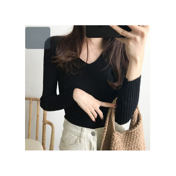 ÁO LEN NỮ CỔ TIM