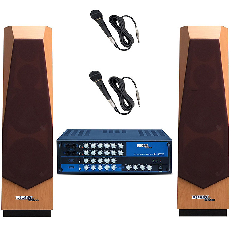 Dàn âm thanh karaoke gia đình PA - 305XG BellPlus (hàng chính hãng)