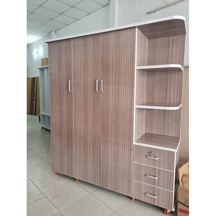 Tủ áo nhựa loại tốt màu mới 2023 Juno Sofa 1m6 x 1m8 x 48 cm