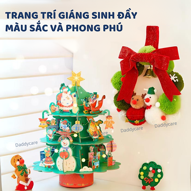 Mua Vòng nguyệt quế Noel Mideer cho bé Chính hãng Tiết kiệm - Hình ảnh 4