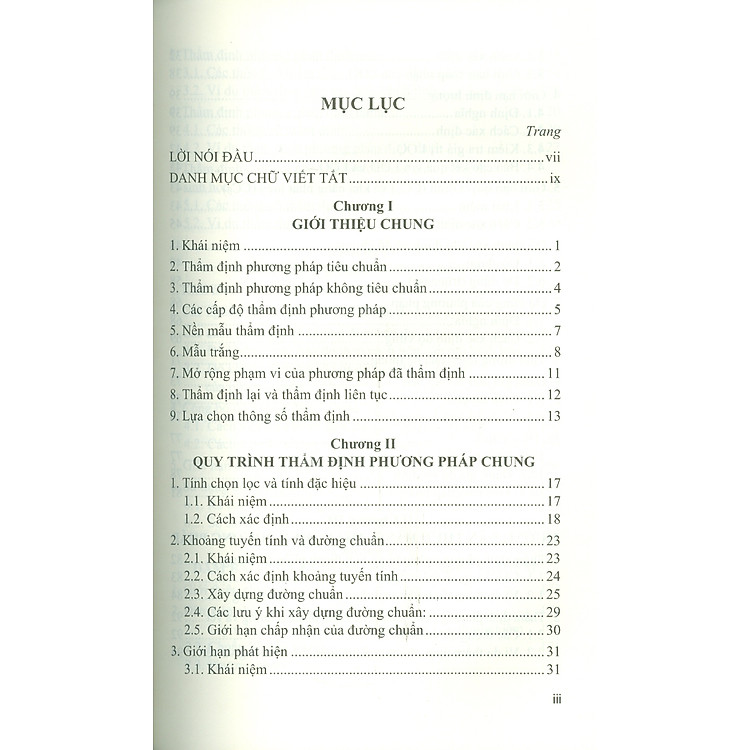 Thẩm Định Phương Pháp Và Đánh Giá Độ Không Đảm Bảo Đo Trong Phân Tích Hoá Học (Tái bản lần thứ nhất có bổ sung và chỉnh sửa) - Ảnh 3