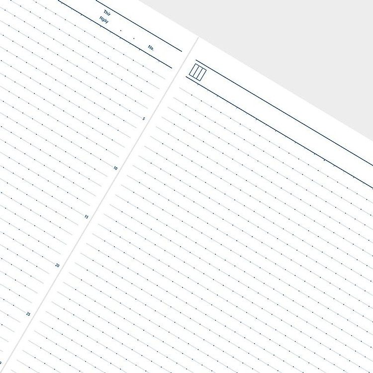 Vở A4 Campus Visionary (200 trang) - Kẻ ngang có chấm - Ảnh 5