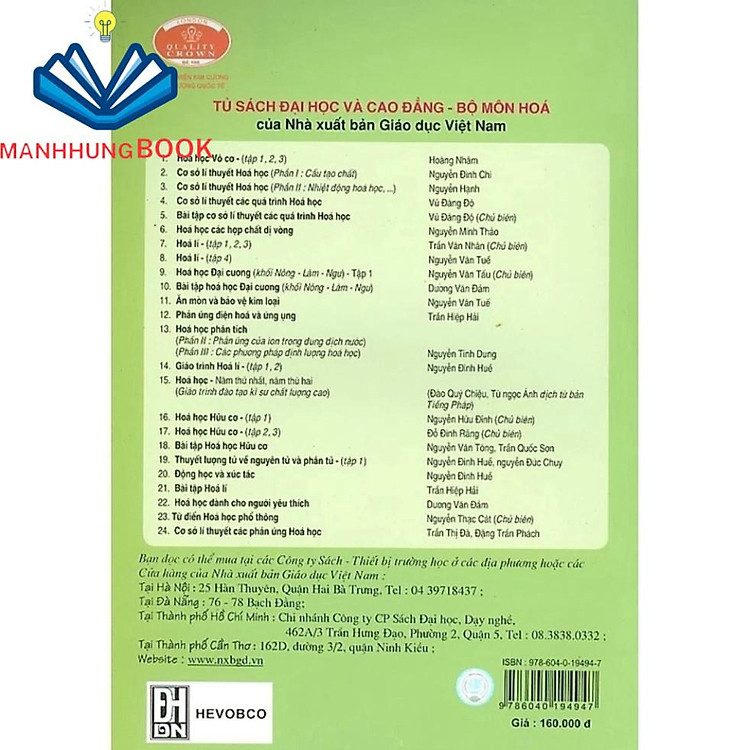 Cơ Sở Lí Thuyết Các Phản Ứng Hóa Học - Ảnh 2