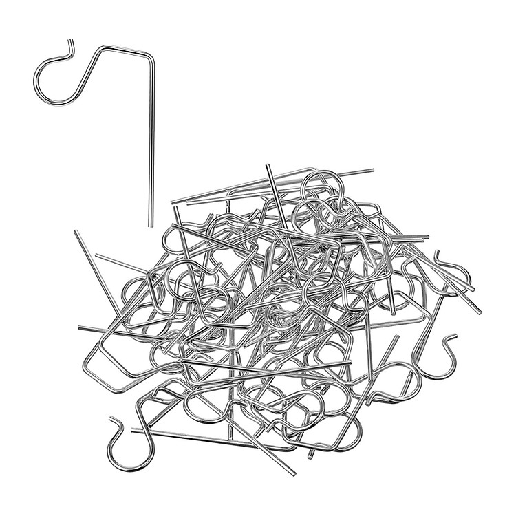 100x Christmas Light Hanger Gutter Hooks Wedding Parties Lights Clips Mount